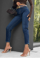 Pantaloni din denim skinny Strive For More bluemarin