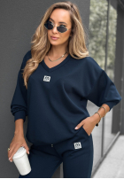 Wiskozowy Compleu de trening City Blend ciocolatiu