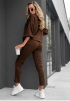 Wiskozowy Compleu de trening City Blend ciocolatiu