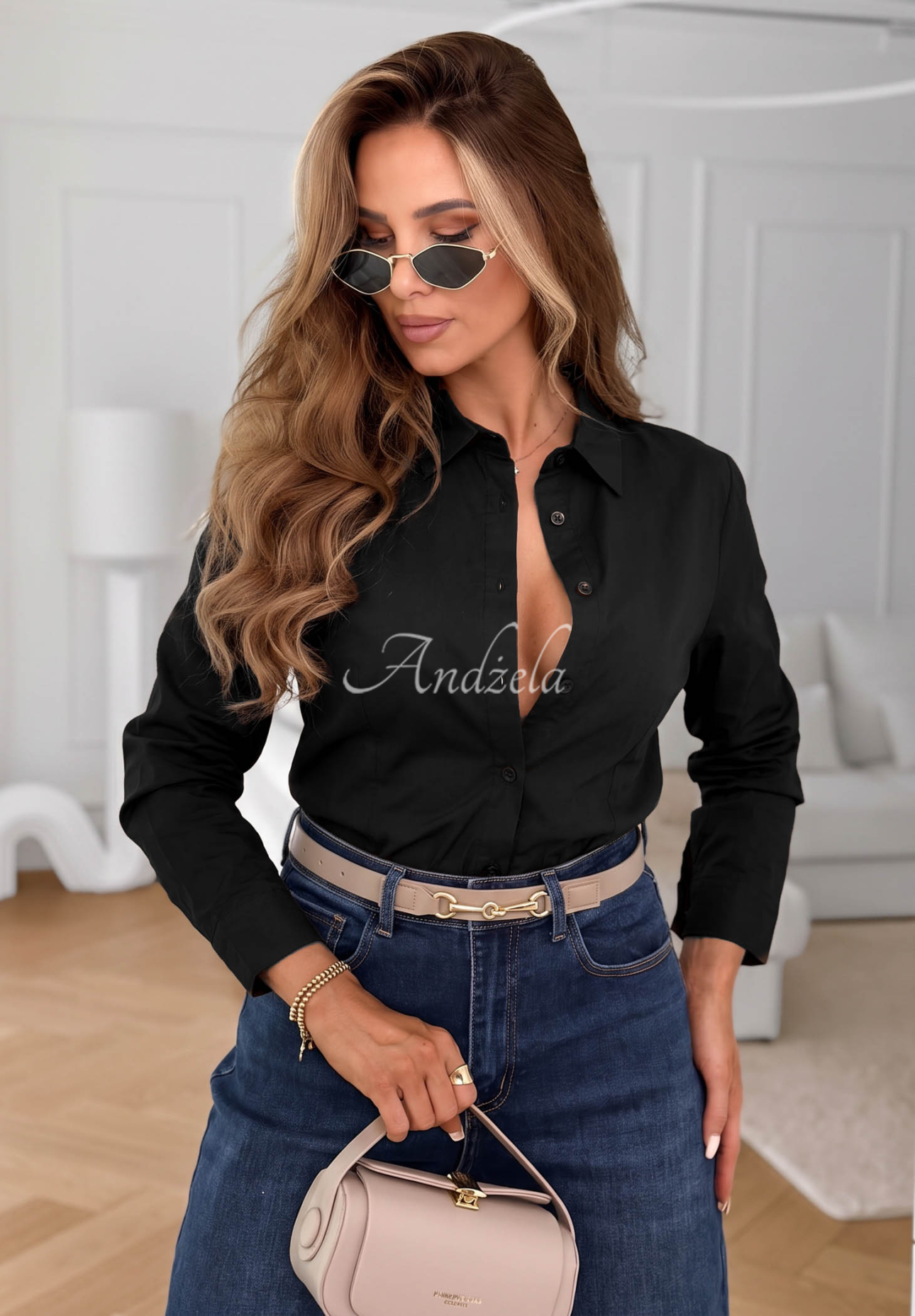 Cămașă clasică elegantă din bumbac Pearl Cove