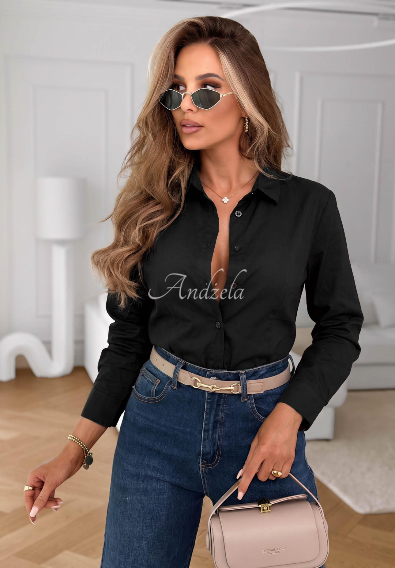 Cămașă clasică elegantă din bumbac Pearl Cove