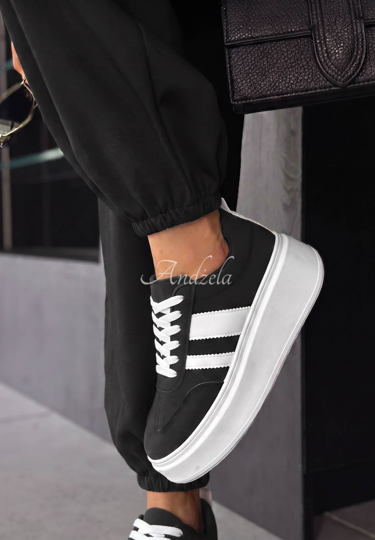 Adidași din piele întoarsă Start With Forever