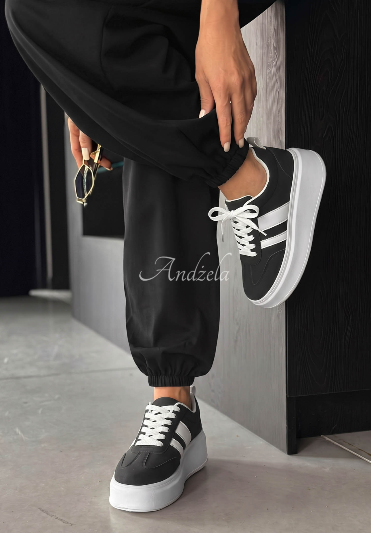 Adidași din piele întoarsă Start With Forever