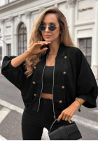 Geacă napoleonka Elegant Force negru
