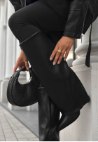 Lungi skórzane Cizme Modern Grace negre