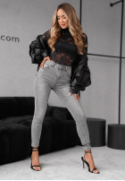 Pantaloni din denim skinny To Get Started jasnoszare