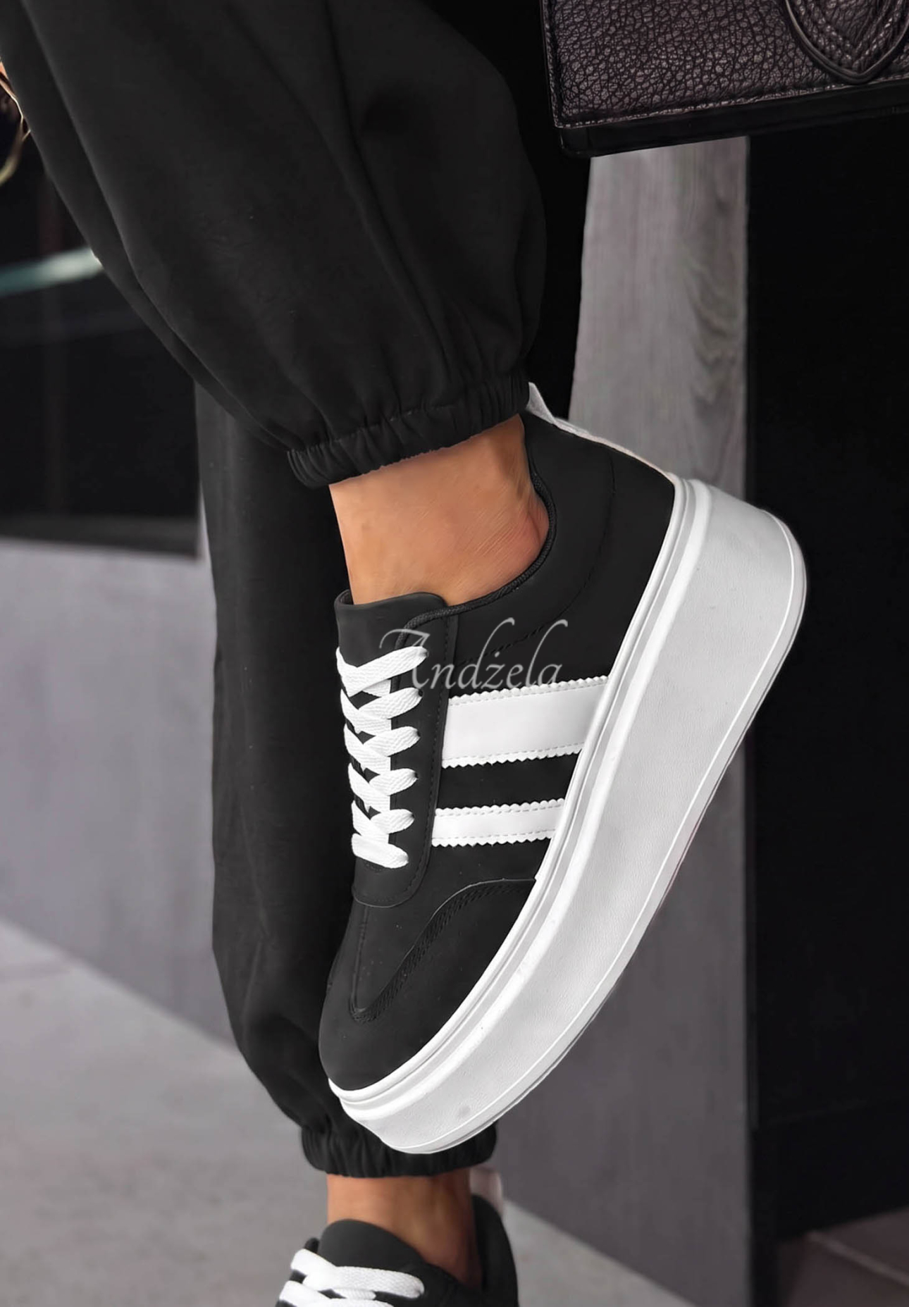 Adidași din piele întoarsă Start With Forever