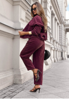din denim Compleu Geacă i Pantaloni Just Wonder jasnobeżowy