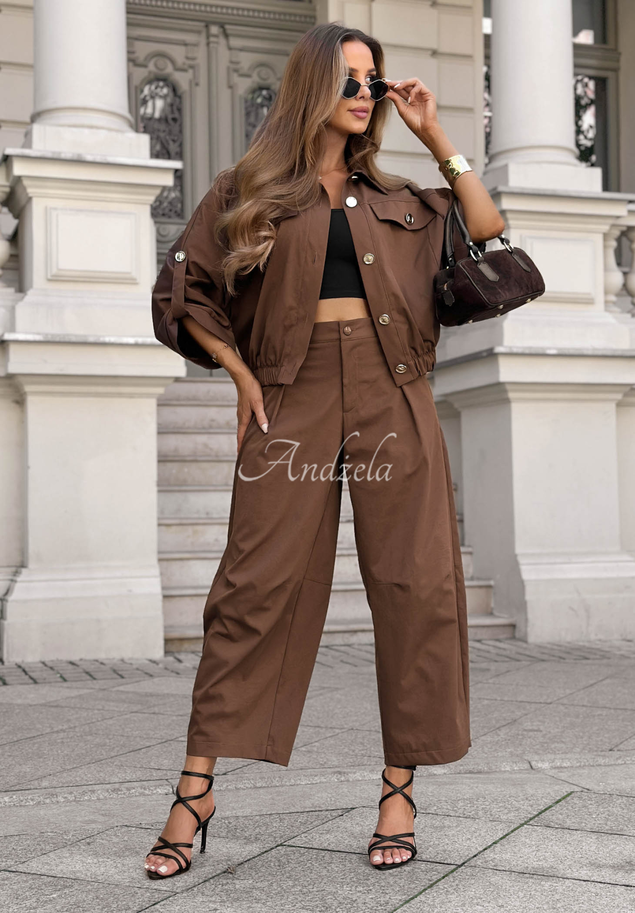Pantaloni balloon din viscoză Dream Again