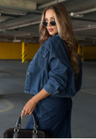 din denim Compleu Geacă i Pantaloni Just Wonder albastru