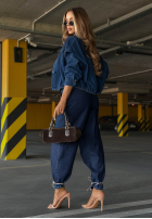 din denim Compleu Geacă i Pantaloni Just Wonder albastru