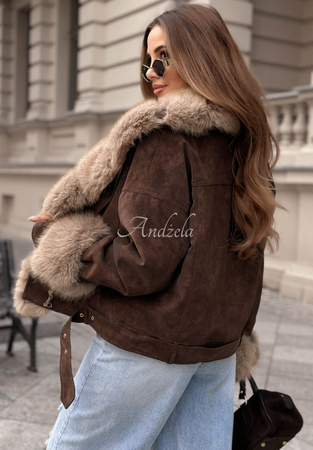 Geacă scurtă cu blăniță Golden Season