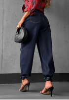 Pantaloni din denim loose fit Back For More bluemarin