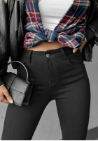 Pantaloni din denim skinny Denim Vibes negre