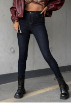 Pantaloni din denim skinny Denim Glow bluemarin