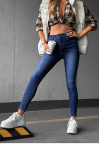 Pantaloni din denim skinny Denim Vibes negre