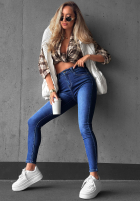 Pantaloni din denim skinny Denim Vibes negre