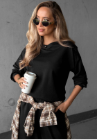 Compleu de trening Hanorac i Pantaloni Simple Moments ciocolatiu