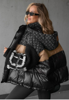 Puchowa Geacă Cold Hands negru