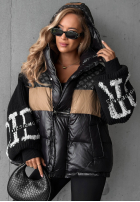 Puchowa Geacă Cold Hands negru