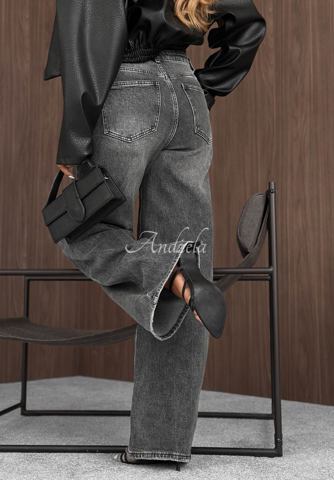 Blugi wide leg Cloudy Mood