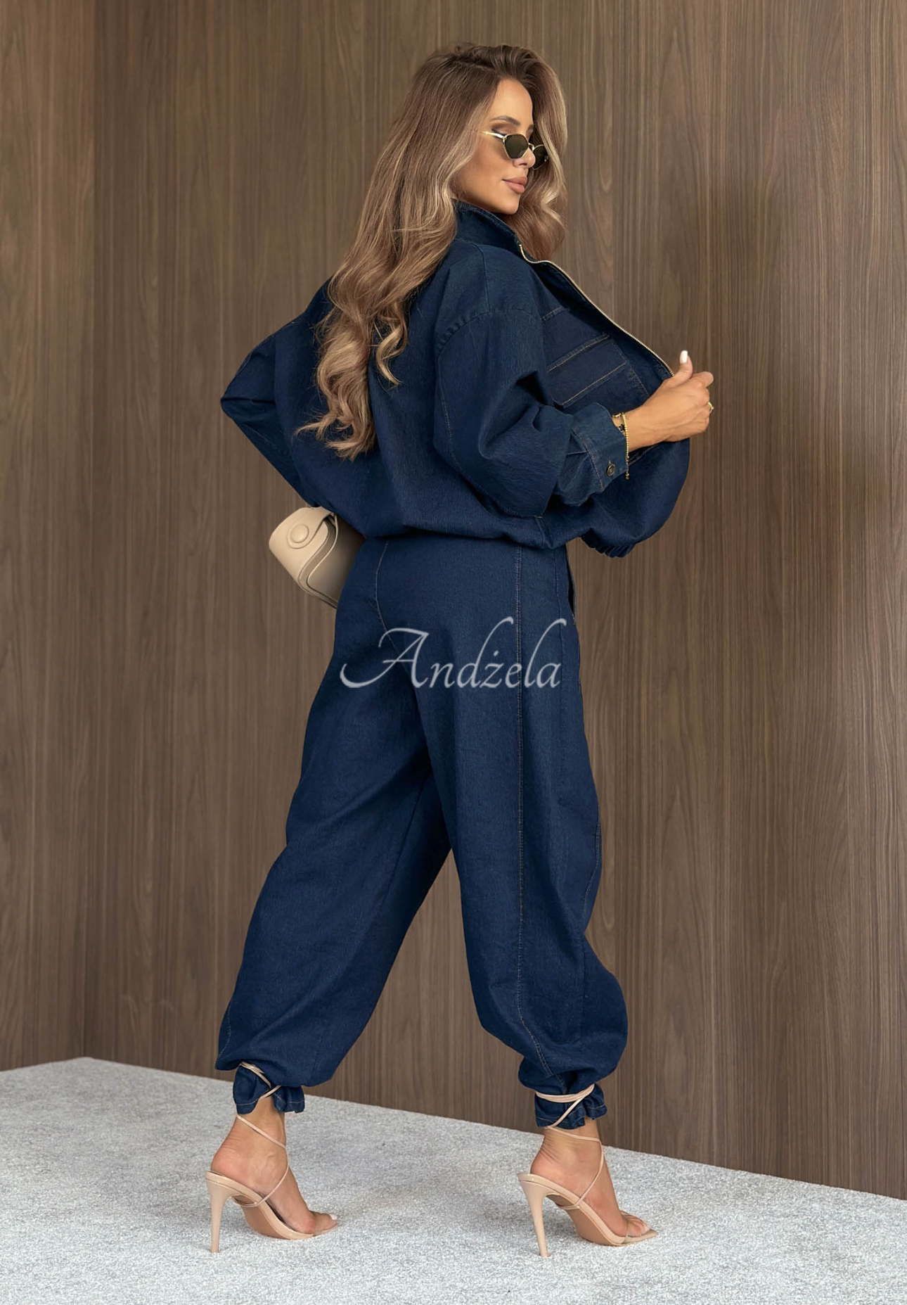 Geacă din denim oversize Autumn Rituals