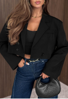 Scurtă Sacou Modern Aura negru