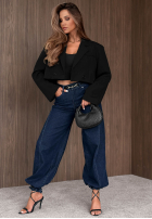 Scurtă Sacou Modern Aura negru
