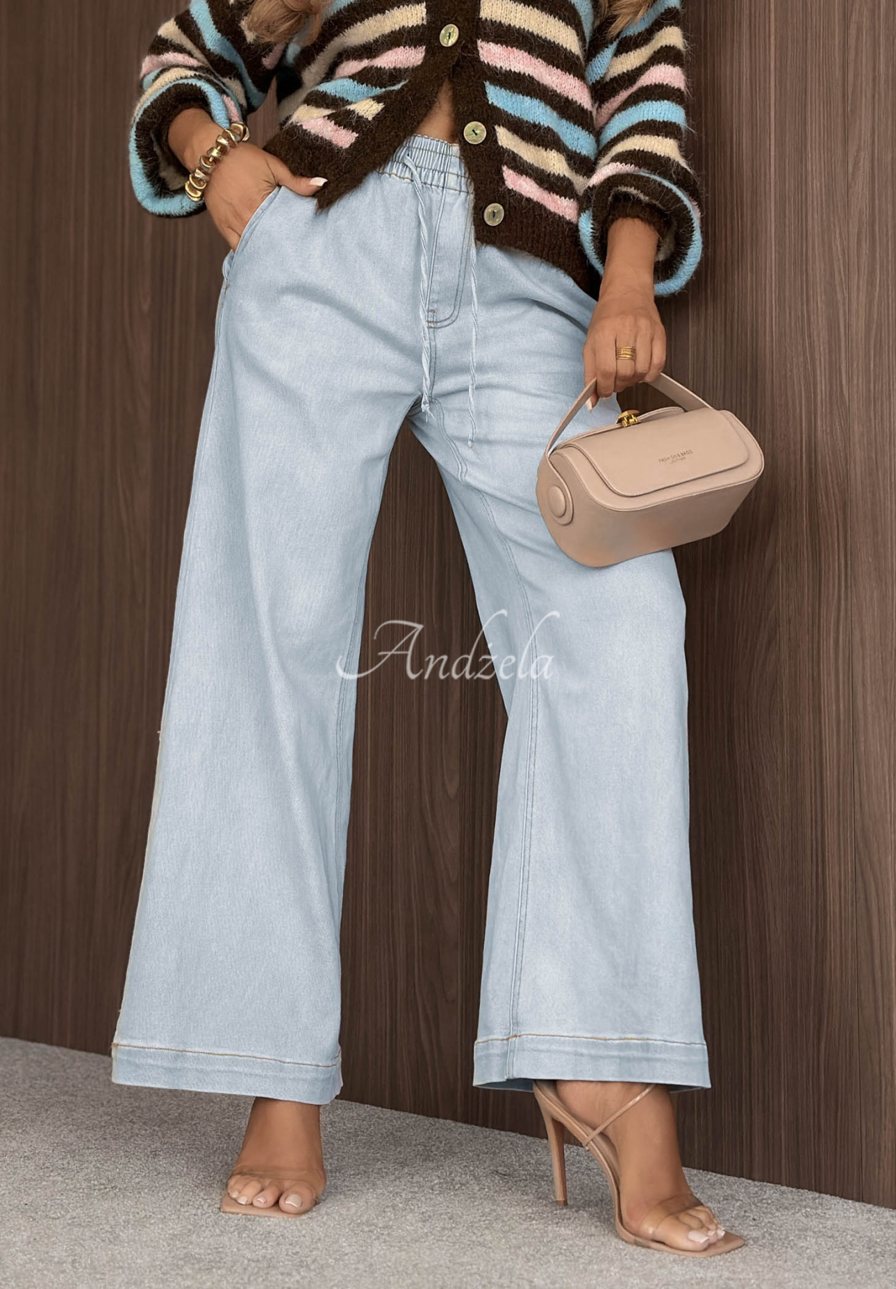 Blugi wide leg Cool Days