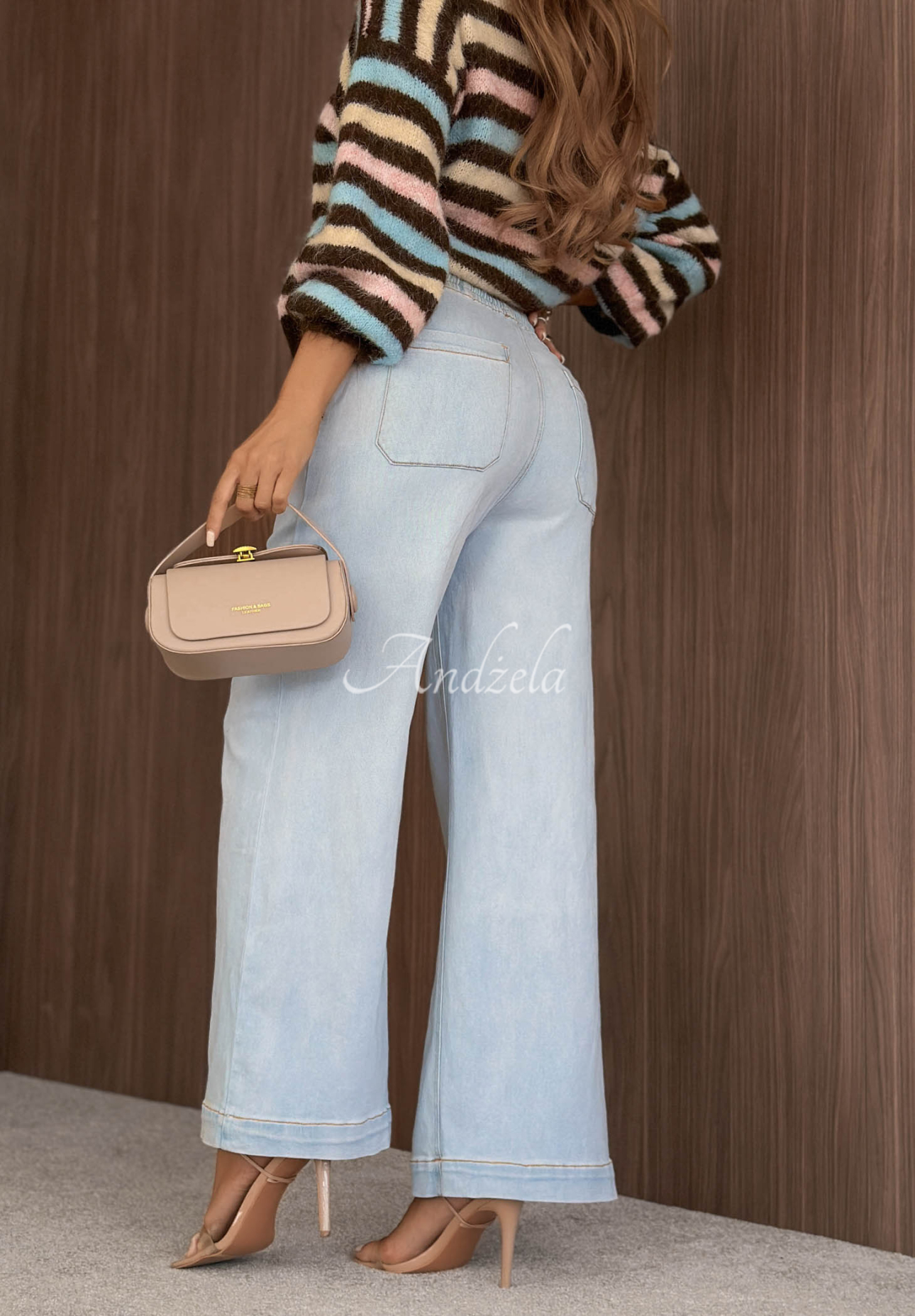 Blugi wide leg Cool Days