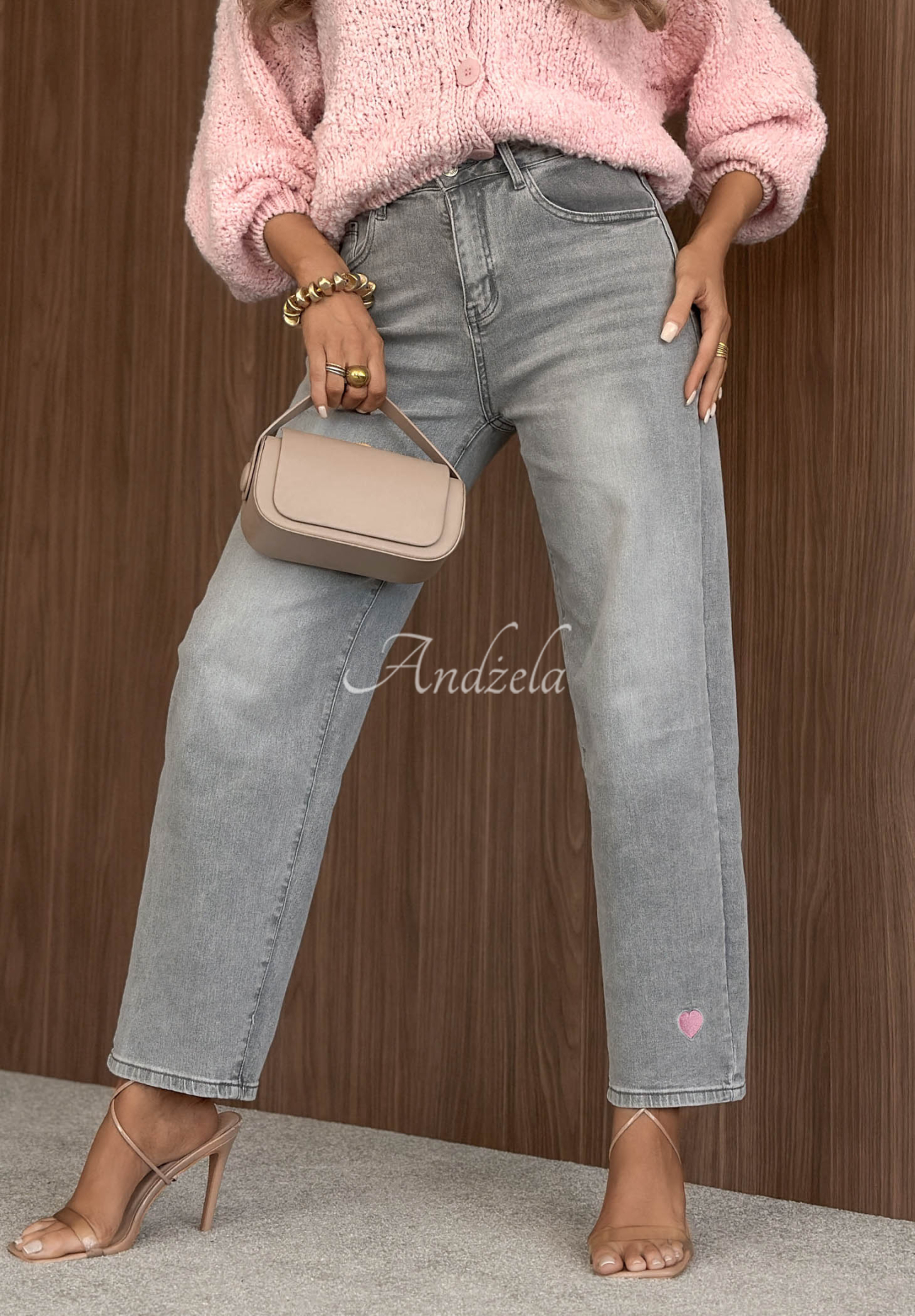 Blugi mom fit Timeless Style