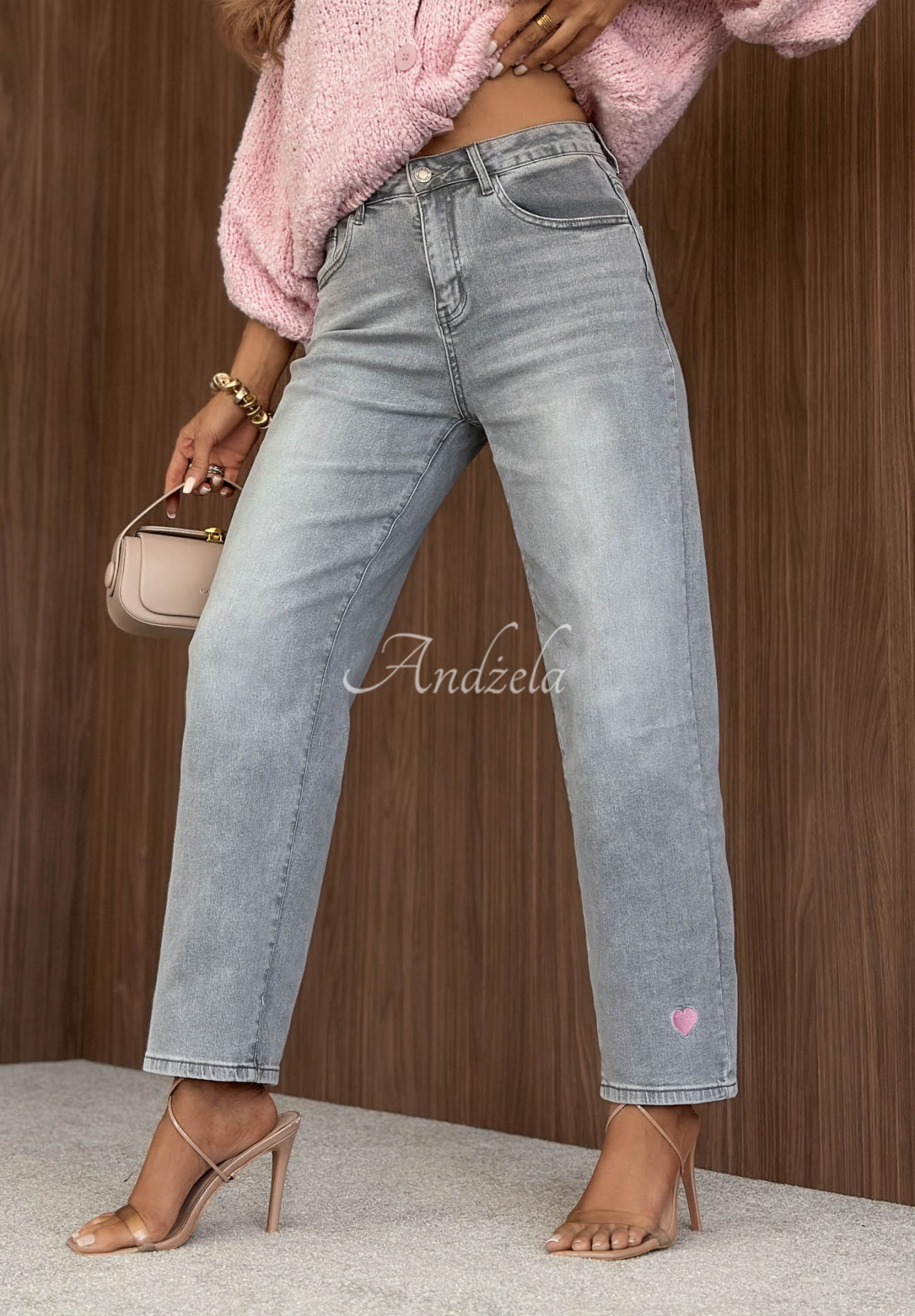 Blugi mom fit Timeless Style