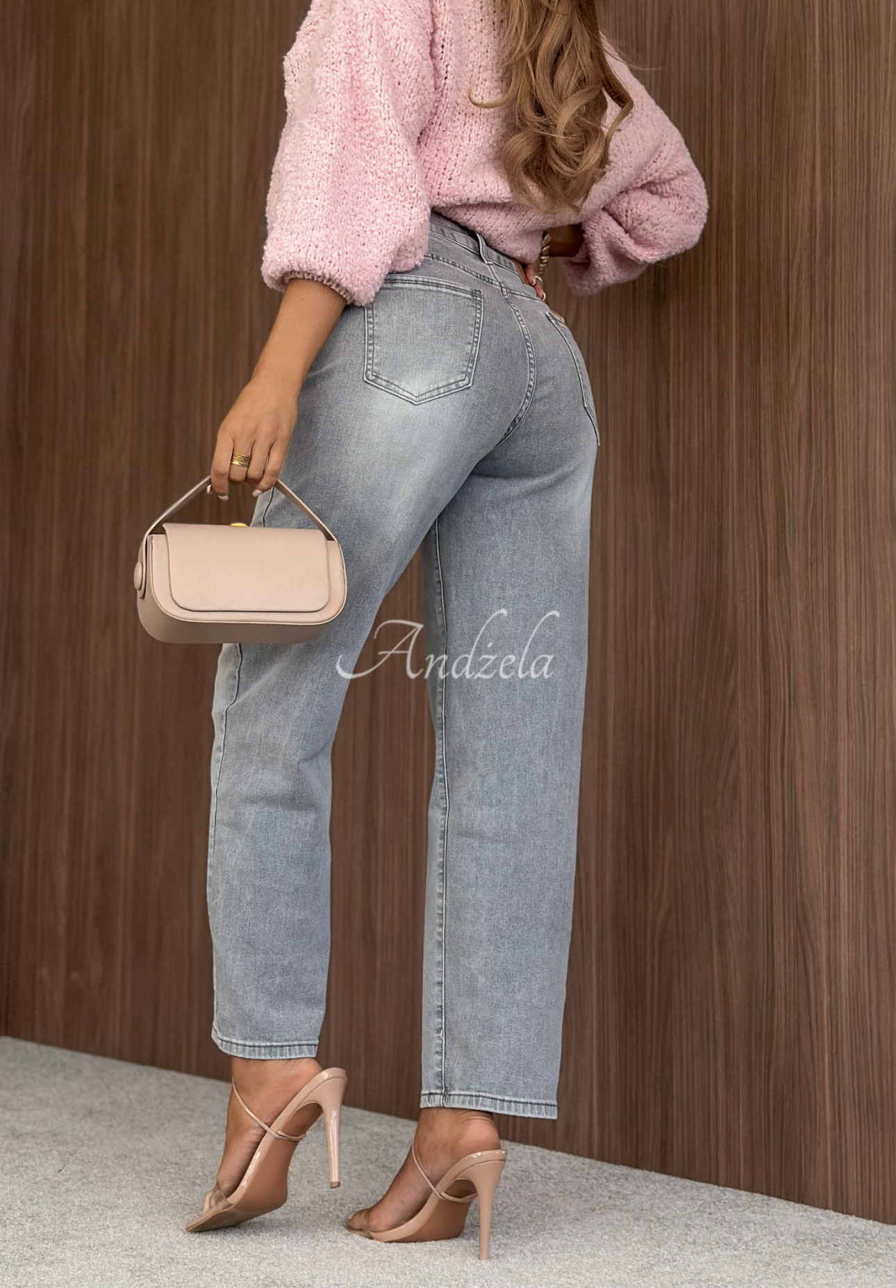 Blugi mom fit Timeless Style