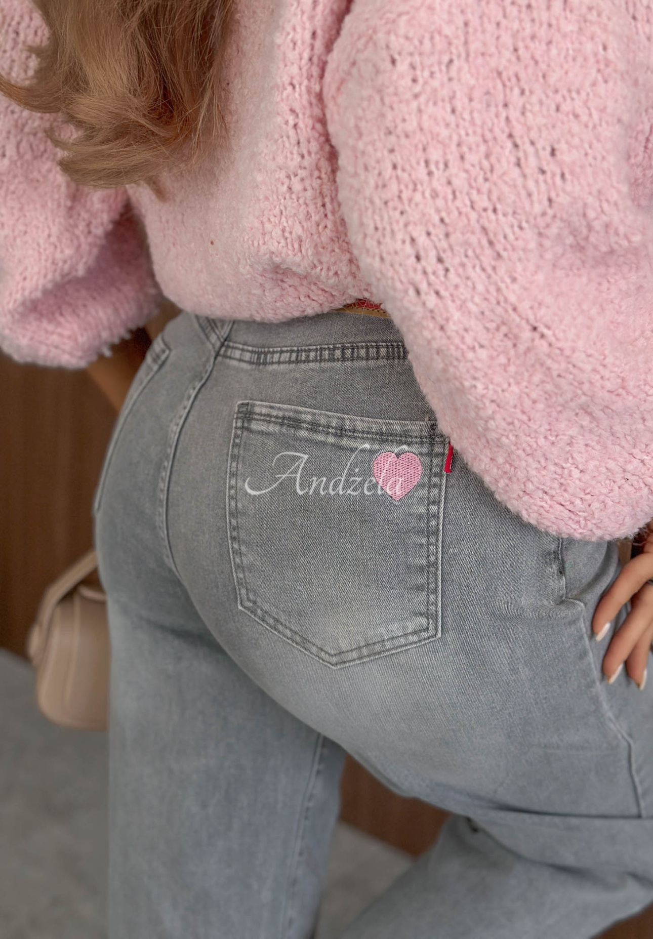 Blugi mom fit Timeless Style