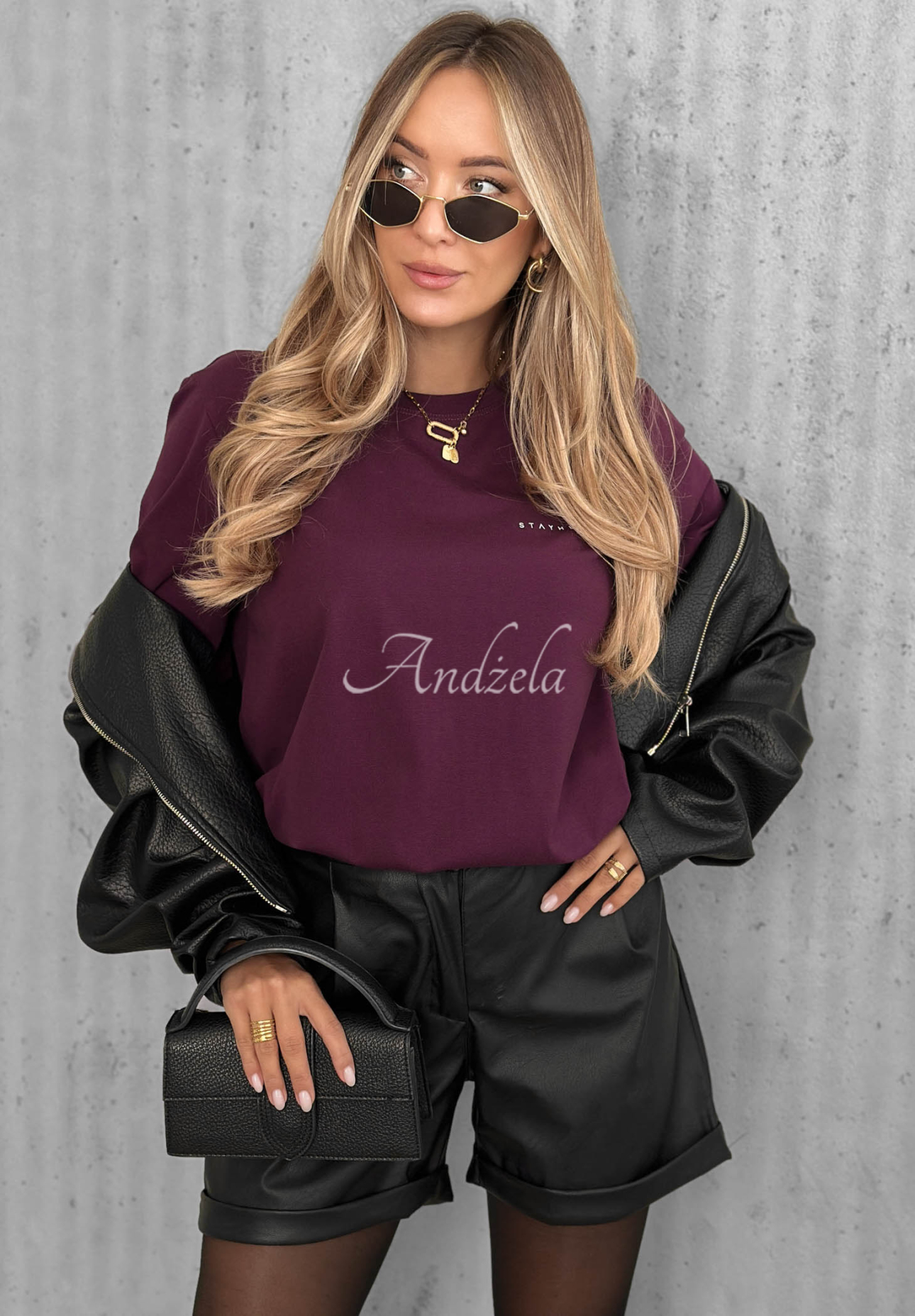 Tricou din bumbac Everyday Love cu inscripție