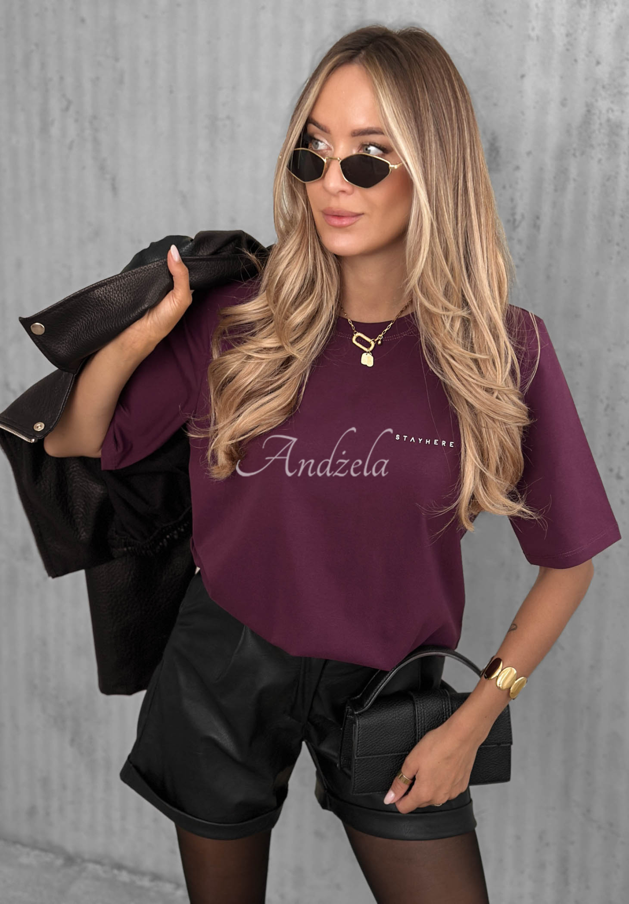 Tricou din bumbac Everyday Love cu inscripție