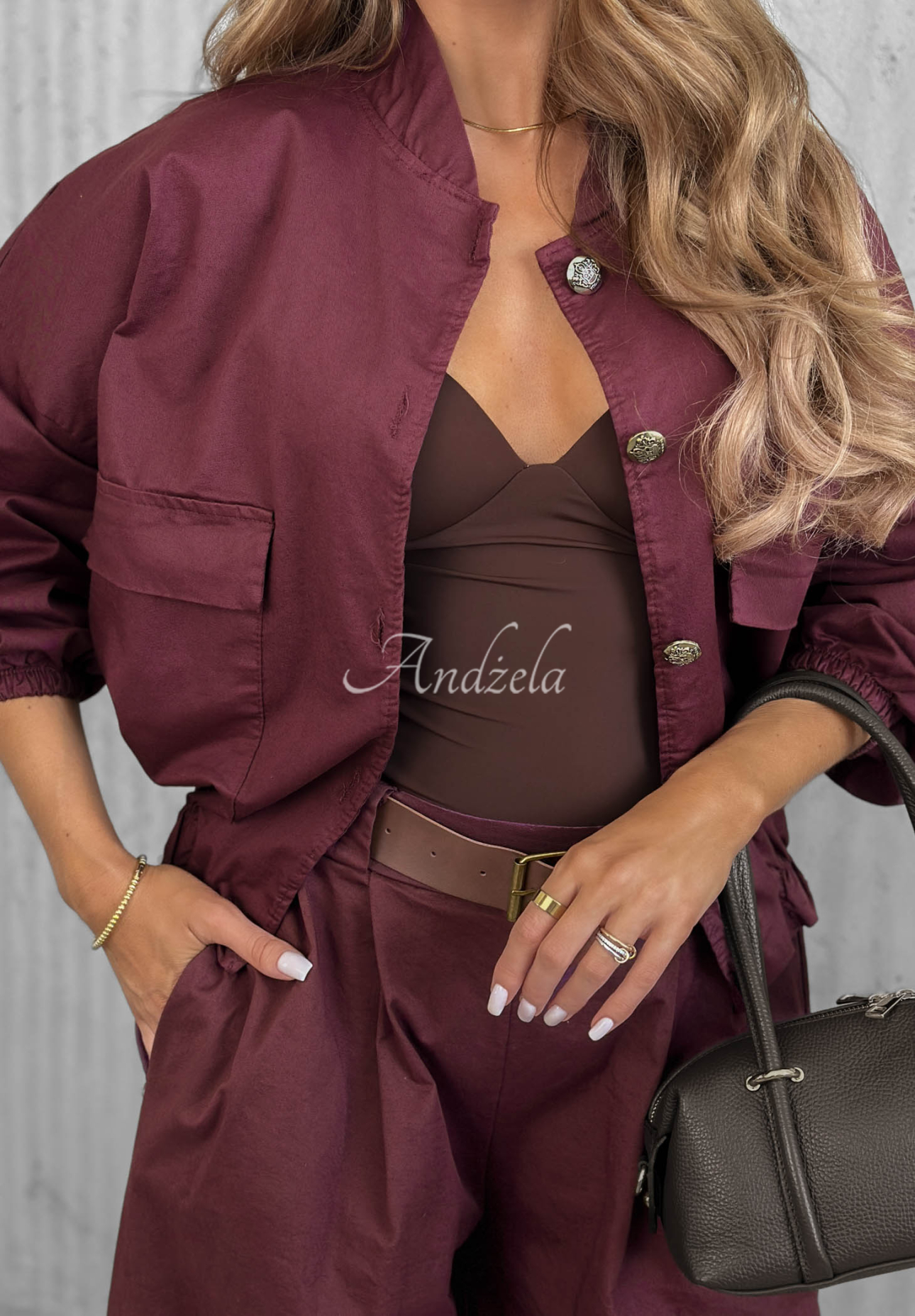 Jachetă bomber din bumbac Iconic Style