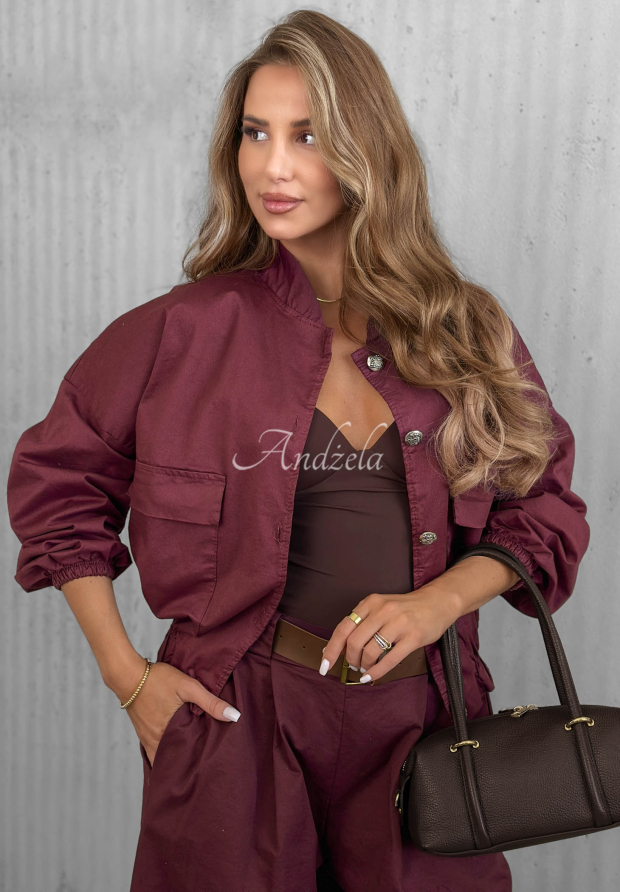 Jachetă bomber din bumbac Iconic Style