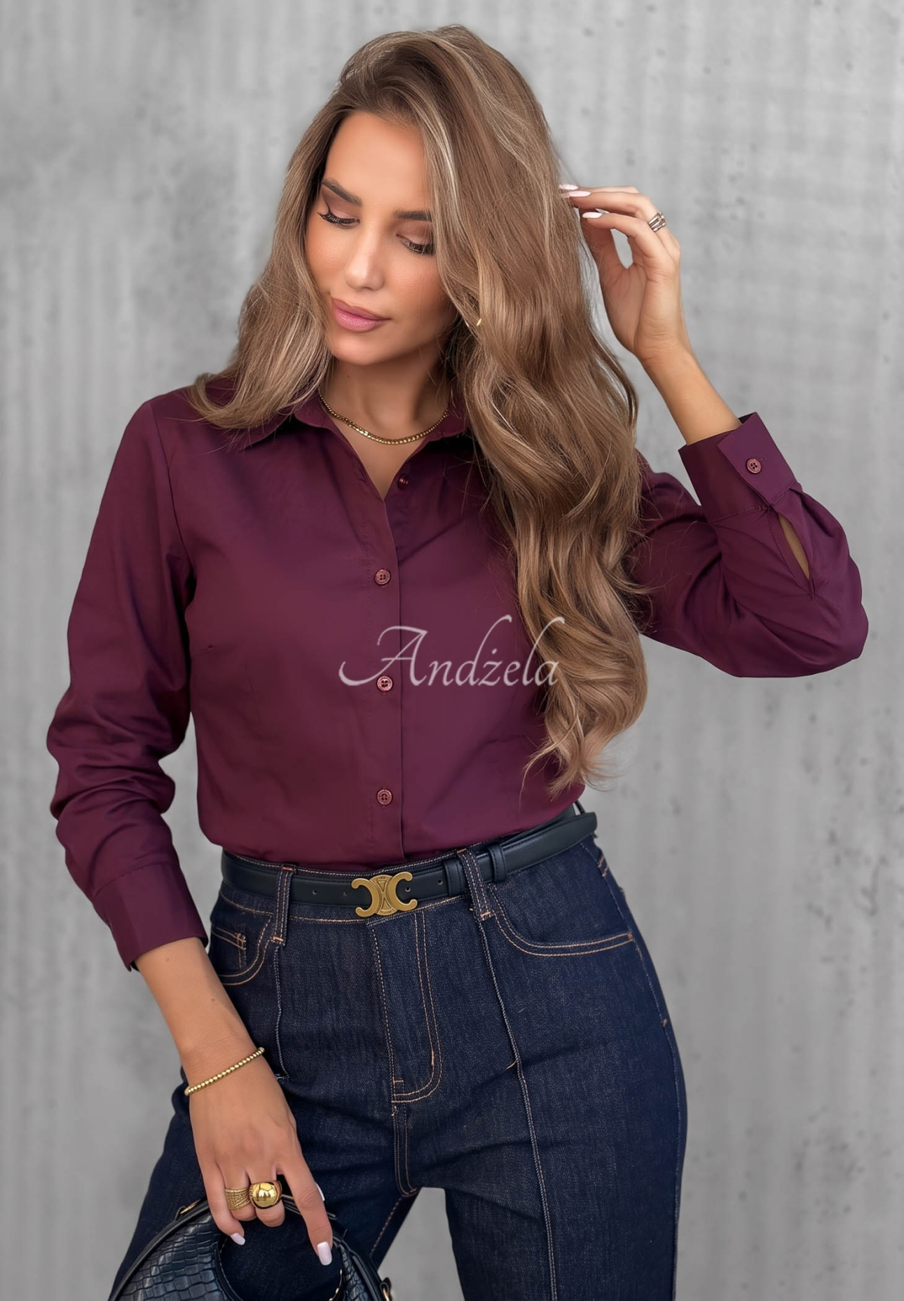 Cămașă clasică elegantă din bumbac Pearl Cove