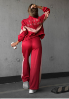 Compleu de trening Rive Gauche czekoladowo-roz