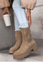zamszowe Botine Maple Trail bej