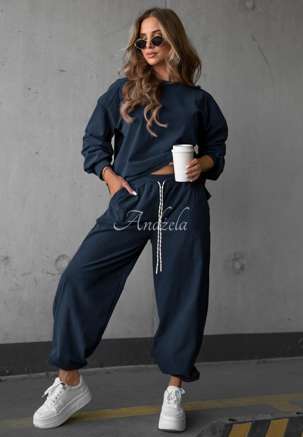 Set trening din catifea reiată cu viscoză Endless Comfort