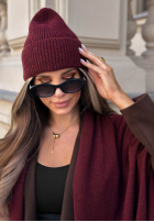 Compleu Căciulă i szalik z kaszmirem Arctic Romance mokka