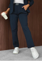 Garnitur damski Sacou i Pantaloni Gentle Reset bluemarin