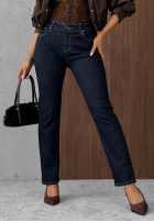 Pantaloni din denim skinny Sunday Stroll bluemarin