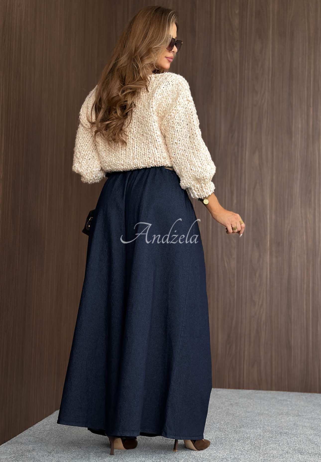 Pulover cu împletitură decorativă Chic Darling