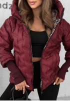 Pikowana Geacă z kapturem Autumn Edge negru