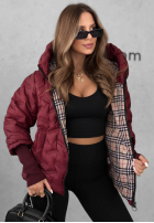 Pikowana Geacă z kapturem Autumn Edge negru