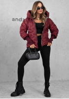 Pikowana Geacă z kapturem Autumn Edge negru