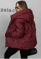 Pikowana Geacă z kapturem Autumn Edge negru